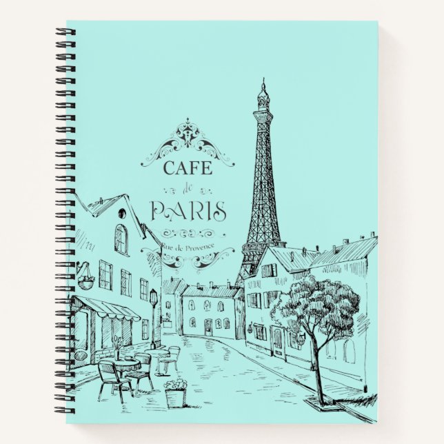 Cuaderno Portátil del Café de París (Anverso)
