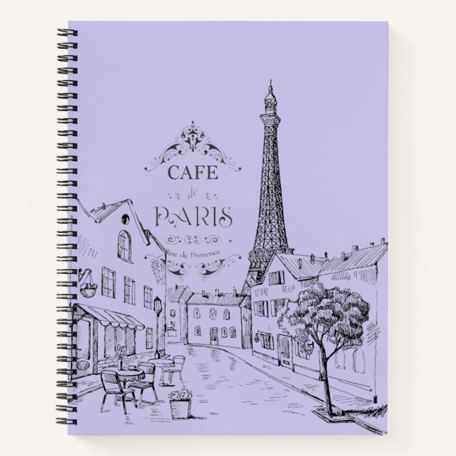 Cuaderno Portátil del Café de París (Anverso)