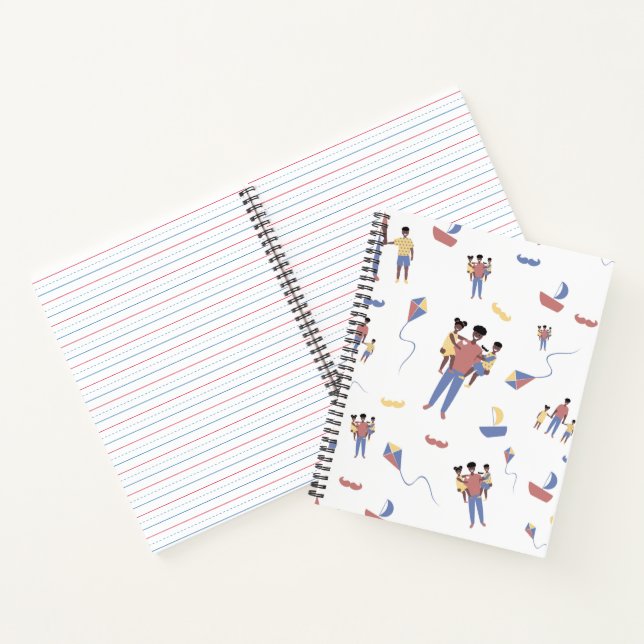 Cuaderno Portátil del Día del Padre (Interior)