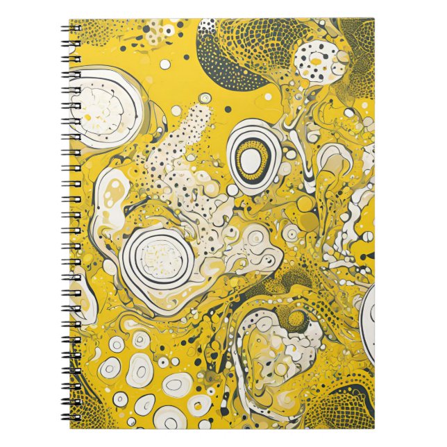 Cuaderno Portátil del diseñador con órganos orgánicos amari (Frente)