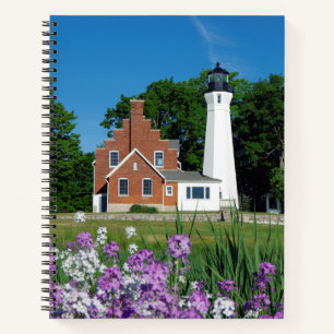 Cuaderno Portátil del faro de Port Sanilac