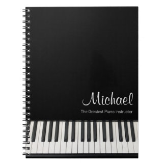 Cuaderno Portátil del instructor de piano más grande del pe