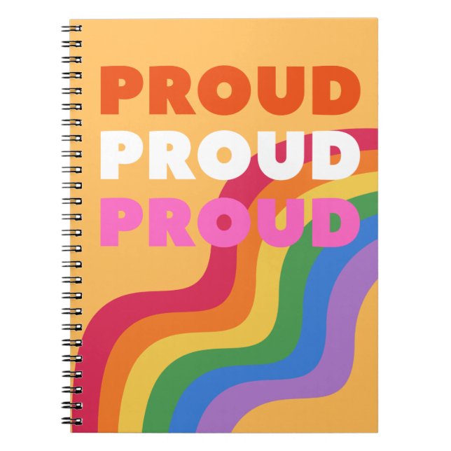 Cuaderno Portátil del orgullo lésbico LGBTQ25+ (Frente)