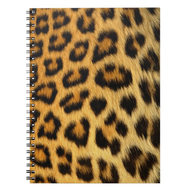 Cuaderno Portátil del patrón de piel de impresión de animal (Frente)