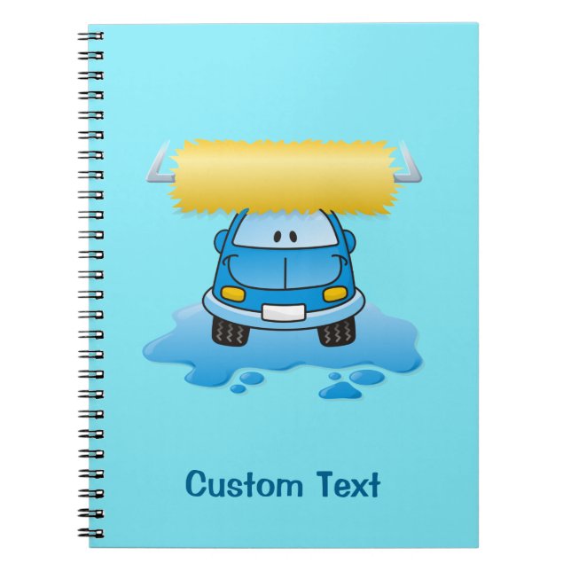 Cuaderno Portátil del personalizado de lavado automático (Frente)