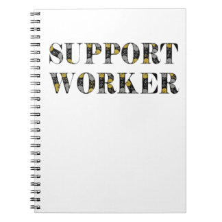 Cuaderno Portátil del trabajador de soporte