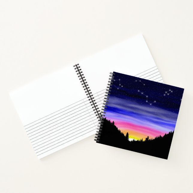 Cuaderno Portátil Diamond Night (Interior)