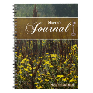 Cuaderno Portátil Diario - Campos de Van Gogh