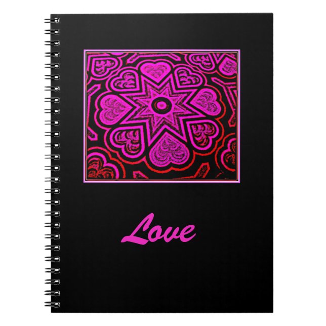 Cuaderno Portátil/Diario de 'Amor' (Frente)