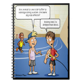 Cuaderno Portátil divertido de masaje de búfer de coche