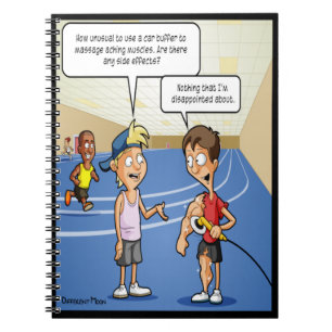 Cuaderno Portátil divertido de masaje de coches