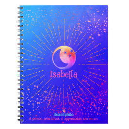Cuaderno Portátil divertido en la galaxia Over the Moon Sta