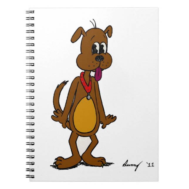 Cuaderno Portátil Doggy Toon (Frente)