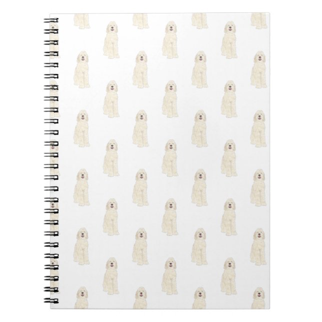 Cuaderno Portátil Doodle III (blanco crema) (Frente)