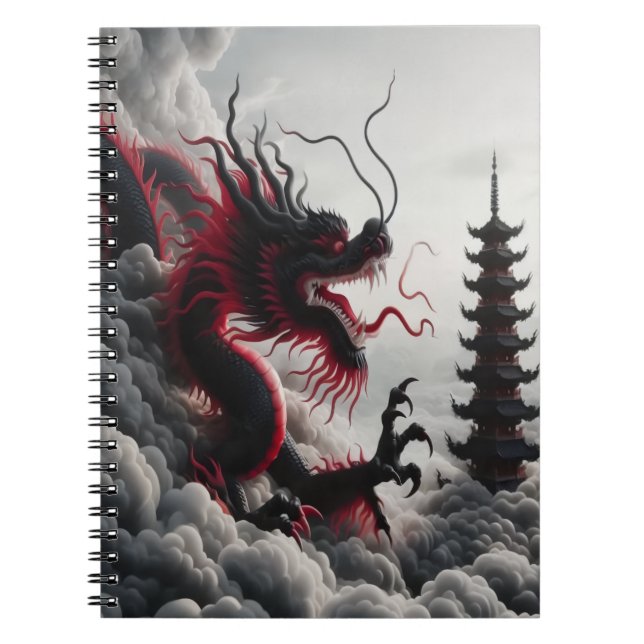 Cuaderno Portátil Dragon Storm (Frente)