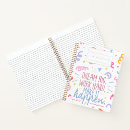 Cuaderno Portátil "Dream Big"