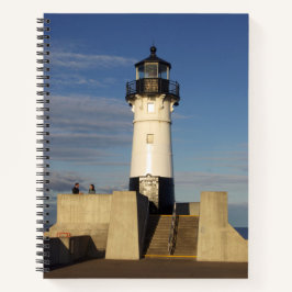 Cuaderno Portátil Duluth North Pier Light