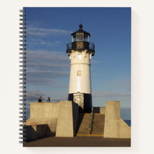 Cuaderno Portátil Duluth North Pier Light