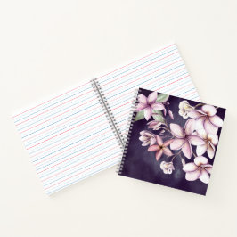 Cuaderno Portátil Dusky Plumeria