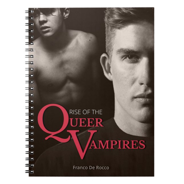 Cuaderno Portátil "El ascenso del vampiro homosexual" (Frente)