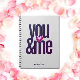 Cuaderno Portátil El día de San Valentín personalizado para