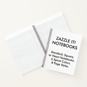 Cuaderno Portátil en línea de amplio mandato personalizad