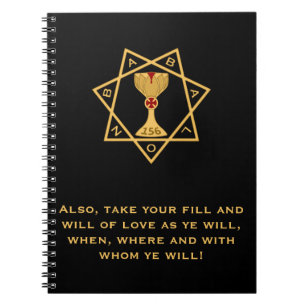 Cuaderno Portátil enlazado a espiral con el logotipo de oro