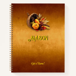 Cuaderno Portátil equinoccio de otoño de personalizable Mab