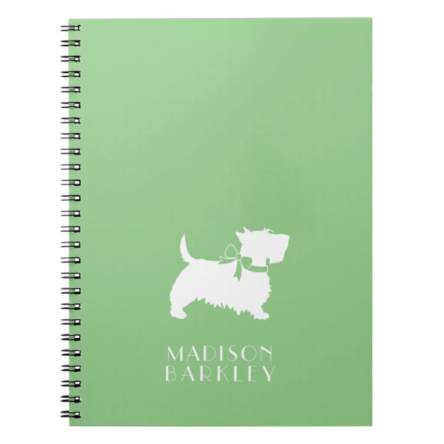 Cuaderno Portátil escocés de cerdo guapo escocés (Frente)