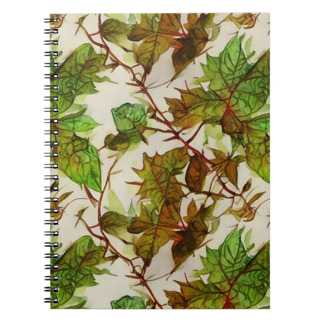 Cuaderno Portátil espiral: 6,5" x 8,75" (Frente)