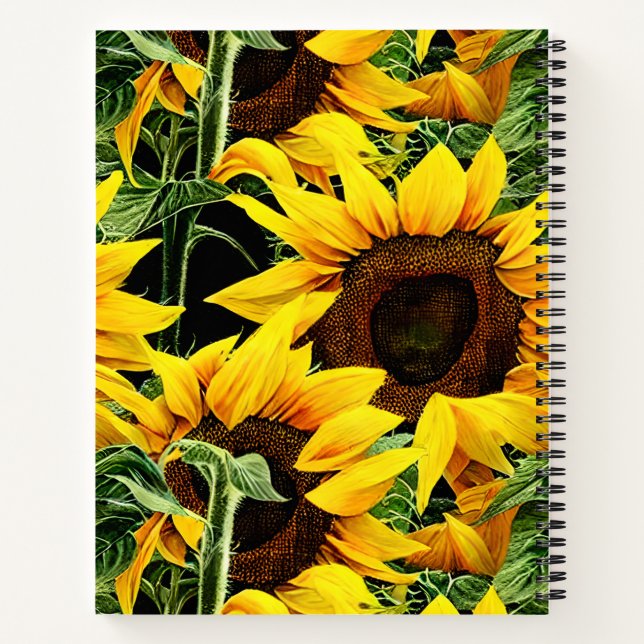 Cuaderno Portátil espiral - 8,5" x 11" (Reverso)