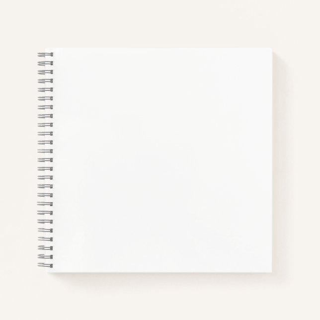 Cuaderno Portátil espiral blanco #FFFF (Anverso)