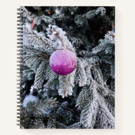 Cuaderno Portátil espiral con árbol de Navidad y juguete so