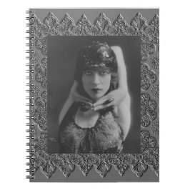 Cuaderno Portátil espiral con bailarina de época Kyra
