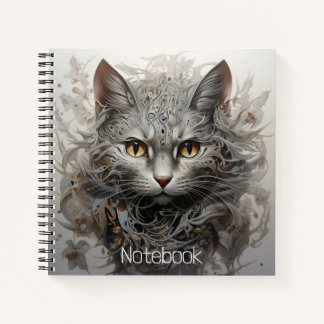 Cuaderno Portátil espiral con gato de vapor