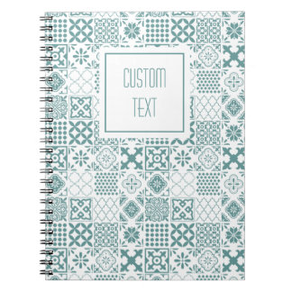 Cuaderno Portátil espiral con mosaico de cocina