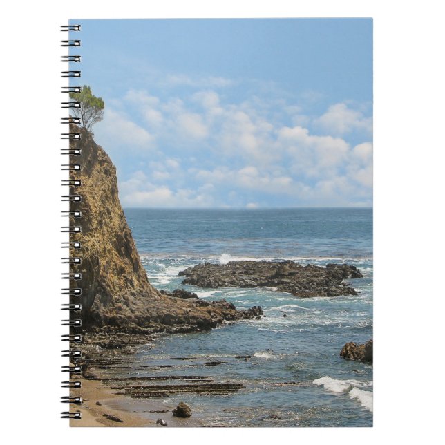 Cuaderno Portátil espiral costero de California (Frente)