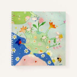 Cuaderno Portátil espiral de Dotsie's Daughter de 8,5" x 8,