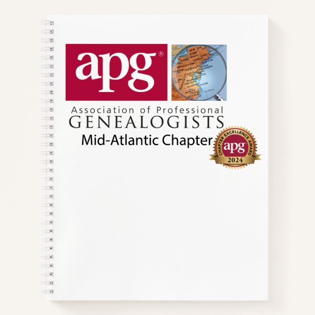 Cuaderno Portátil Espiral de Excelencia de Capítulo (Anverso)