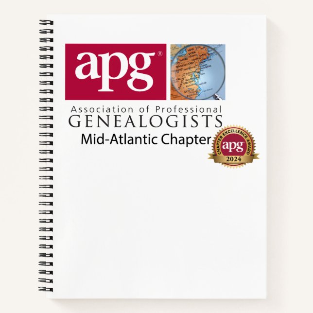 Cuaderno Portátil Espiral de Excelencia de Capítulo (Anverso)