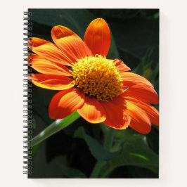 Cuaderno Portátil espiral de girasol mexicano - 8,5 x 11, 8