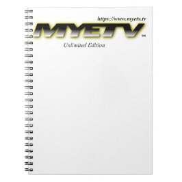 Cuaderno Portátil espiral de MYETV