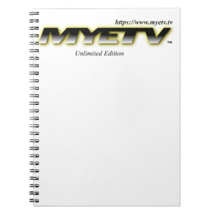 Cuaderno Portátil espiral de MYETV