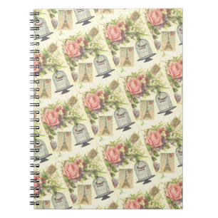 Cuaderno Portátil espiral de París de estilo francés