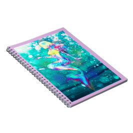 Cuaderno Portátil Espiral de Sirenas