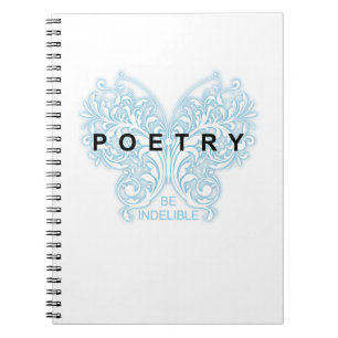 Cuaderno Portátil espiral - Diario de poesía