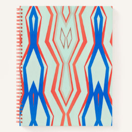 Cuaderno Portátil espiral, diseño de moda multicolor vibran