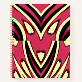 Cuaderno Portátil espiral, diseño de moda multicolor vibran