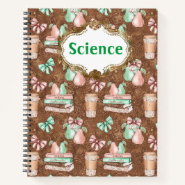 Cuaderno Portátil Espiral Escolar Personalizado
