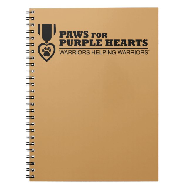 Cuaderno Portátil espiral - Logo de Tan w negro (Frente)
